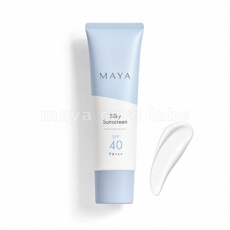 กันแดดใยไหม SPF40 PA+++ (+vitamin E) แมทท์มูสซิลกี้ซันสกรีน