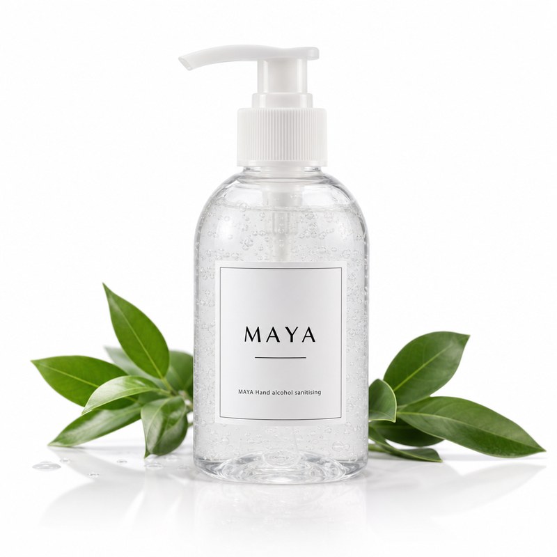 MAYA Hand alcohol sanitising gel เจลแอลกอฮอล์ล้างมือฆ่าเชื้อแบบไม่ใช้น้ำ. 30 ml ขนาดพกพา
